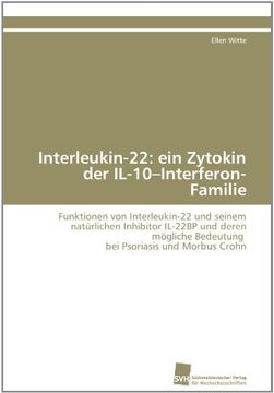 portada Interleukin-22: Ein Zytokin Der Il-10-Interferon-Familie