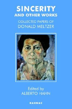 portada sincerity and other works: collected papers of donald meltzer (in English)