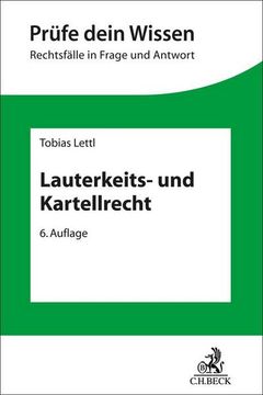 portada Lauterkeits- und Kartellrecht (en Alemán)