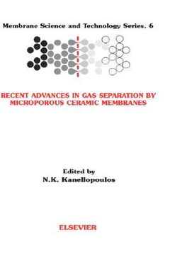 portada recent advances in gas separation by microporous ceramic membranes (en Inglés)