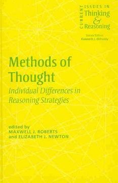 portada Methods of Thought: Individual Differences in Reasoning Strategies (en Inglés)