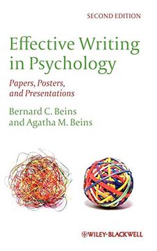 portada Effective Writing in Psychology: Papers, Posters,And Presentations (en Inglés)