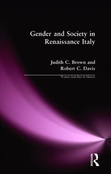 portada Gender and Society in Renaissance Italy (en Inglés)