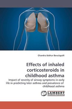 portada effects of inhaled corticosteroids in childhood asthma (en Inglés)