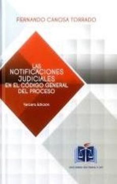 portada Las Notificaciones Judiciales en el Código General del Proceso (in Spanish)