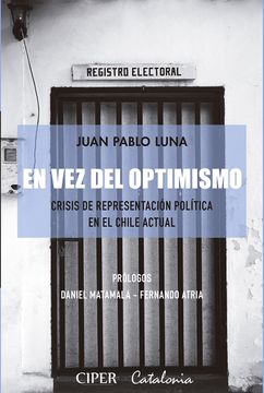 portada En vez del Optimismo. Crisis de Representación Política en el Chile Actual (in Spanish)