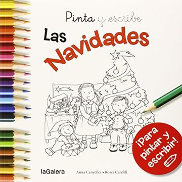 portada Pinta Y Escribe. Las Navidades (in Spanish)