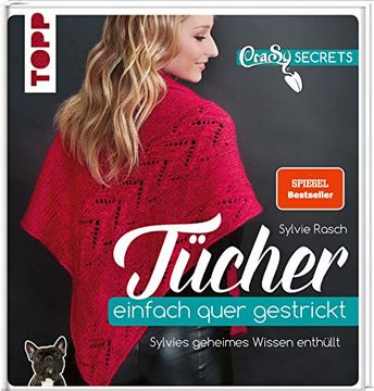 portada Crasy Secrets - Tücher Einfach Quer Gestrickt: Sylvies Geheimes Wissen Enthüllt (en Alemán)