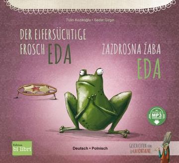 portada Der Eifersüchtige Frosch Eda. Deutsch-Polnisch