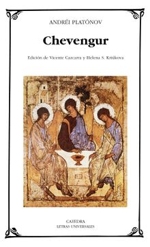 portada Chevengur (Edicion de Vicente Cazcarra y Helena s. Kriukova) (in Spanish)