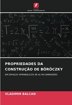 portada Propriedades da Construção de Böröczky