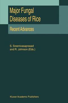 portada major fungal diseases of rice recent advances (en Inglés)