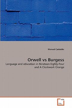 portada orwell vs burgess (en Inglés)