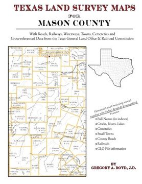 portada Texas Land Survey Maps for Mason County