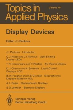 portada Display Devices (Topics in Applied Physics)