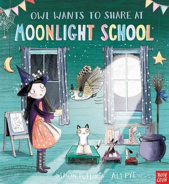 portada Owl wants to share at moonlight school