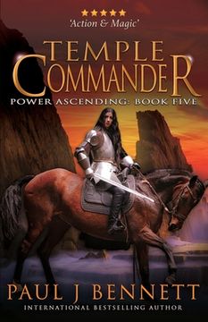 portada Temple Commander: An Epic Military Fantasy Novel (en Inglés)