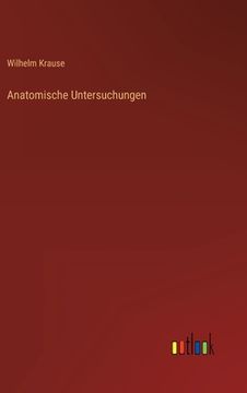 portada Anatomische Untersuchungen (in German)