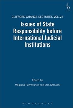 portada issues of state responsibility before international judicial institutions: the clifford chance lectures: volume 7 (en Inglés)