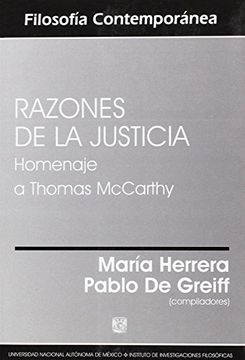portada Razones de la Justicia (in Spanish)