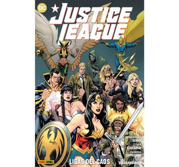 portada JUSTICE LEAGUE VOL.01: LORDS OF CHAOS - TPB Pasta Blanda en Español