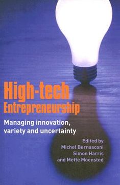 portada high tech entrepreneurship: managing innovation, variety and uncertainty (en Inglés)