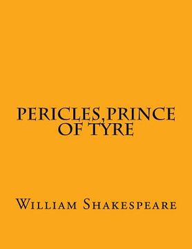 portada Pericles, Prince Of Tyre (en Inglés)