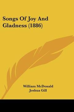 portada songs of joy and gladness (1886) (en Inglés)