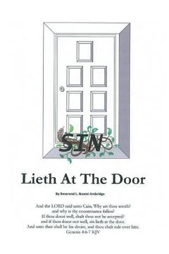 portada Sin Lieth at the Door (in English)