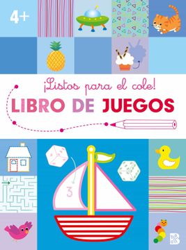 portada Listos Para el Cole-Libro de Juegos +4 (in Spanish)