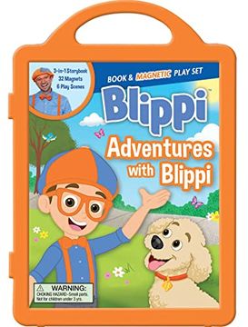 portada Blippi: Adventures With Blippi Magnetic Play set 