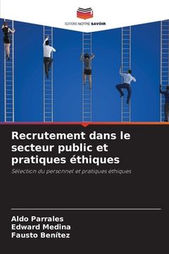 portada Recrutement dans le secteur public et pratiques éthiques (en Francés)