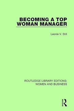 portada Becoming a Top Woman Manager (en Inglés)