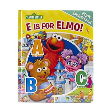 portada Sesame Street: E is for Elmo! (First Look and Find) 
