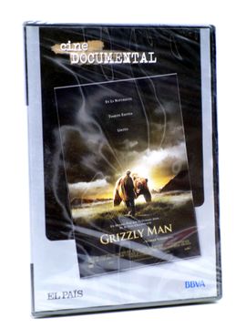 portada Dvd Cine Documental. Grizzly man (Werner Herzog) el País, 2007. Ofrt