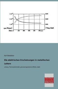 portada Die Elektrischen Erscheinungen in Metallischen Leitern (in German)