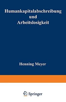 portada Humankapitalabschreibung und Arbeitslosigkeit (in German)