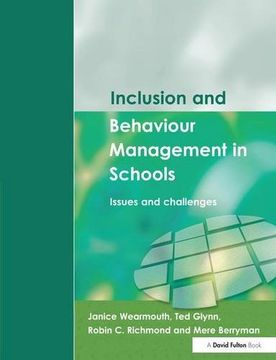 portada Inclusion and Behaviour Management in Schools: Issues and Challenges (en Inglés)