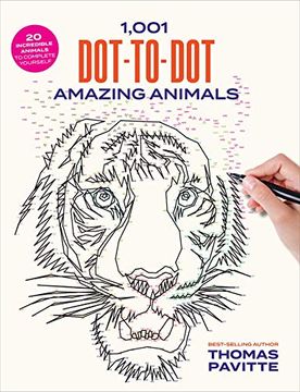 portada 1,001 Dot-To-Dot Amazing Animals (in English)
