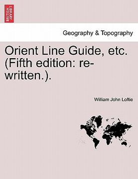 portada orient line guide, etc. (fifth edition: re-written.). (in English)