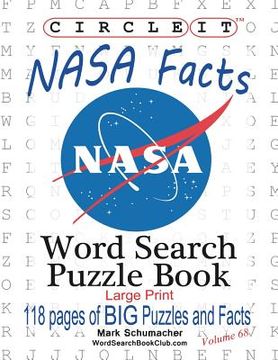 portada Circle It, NASA Facts, Large Print, Word Search, Puzzle Book (in English)
