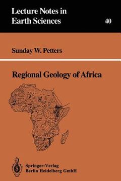 portada regional geology of africa (en Inglés)