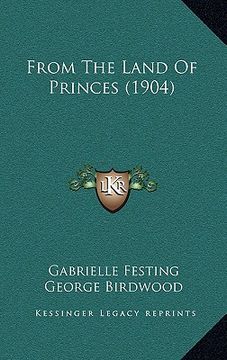 portada from the land of princes (1904) (en Inglés)