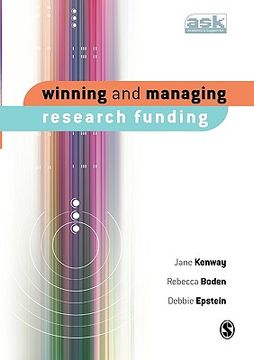 portada winning and managing research funding (en Inglés)