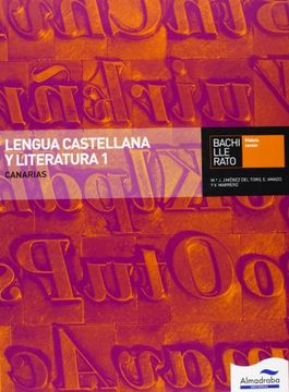 portada lengua castellana y literatura 1.canarias. bachillerato