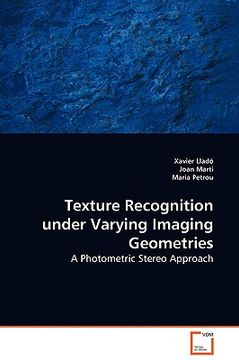 portada texture recognition under varying imaging geometries (en Inglés)