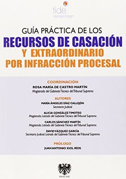 portada Guía práctica de los recursos de casación y extraordinario por infracción procesal