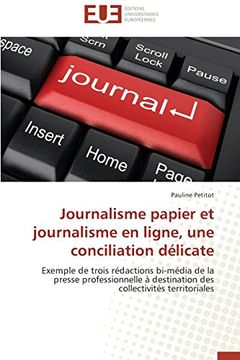 portada Journalisme papier et journalisme en ligne, une conciliation délicate