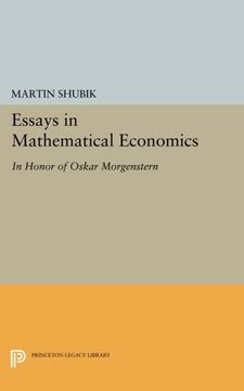 portada Essays in Mathematical Economics: In Honor of Oskar Morgenstern (Princeton Legacy Library) (en Inglés)