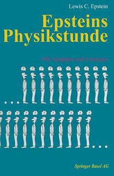 portada Epsteins Physikstunde: 450 Aufgaben Und Lösungen (en Alemán)